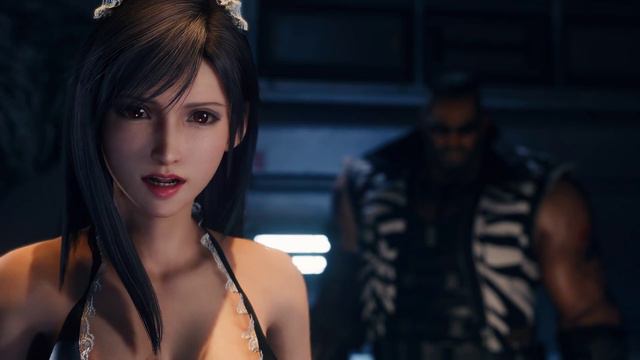 FINAL FANTASY VII REMAKE Aerith as Serah Farron mod 4K смотреть онлайн