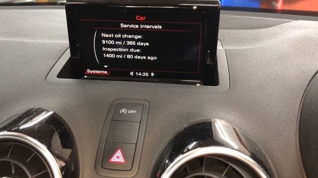 Audi A1 Service Interval Reset How To DIY Inspection Light Info Fixed Interval смотреть онлайн