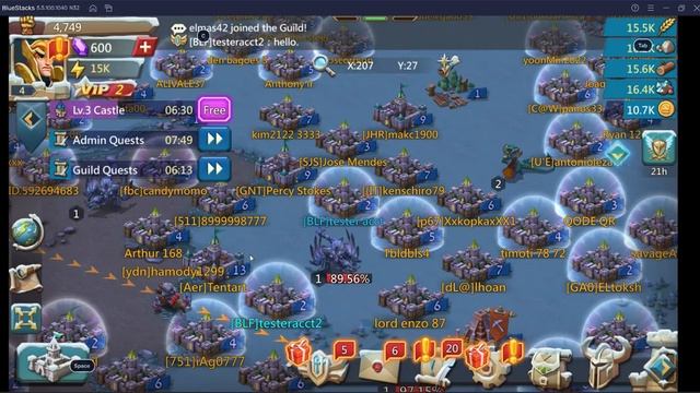 Lords mobile using bot - general setting configuration смотреть онлайн