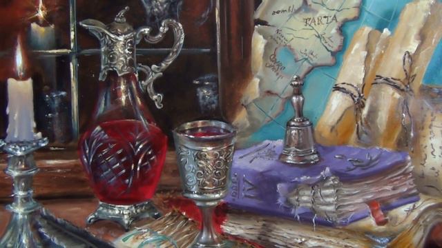Натюрморт в старинном стиле Still life in the old style смотреть онлайн