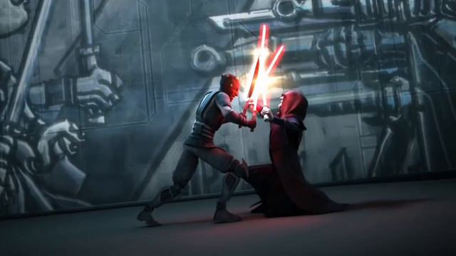 Дарт Мол Против Дарта Сидиуса