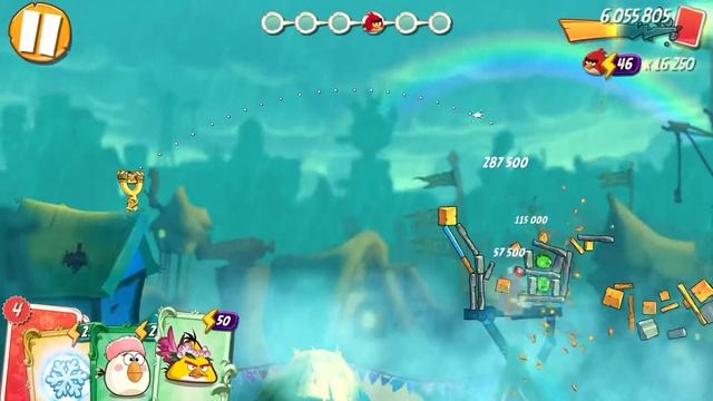 КАК ПРОЙТИ УРОВЕНЬ 107 В ANGRY BIRDS 2 смотреть онлайн
