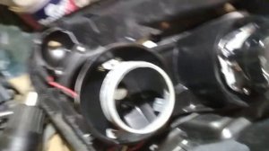 Установка линз в штатные фары Astra H