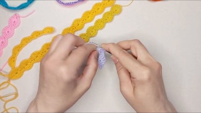 Тесьма декоративная Мастер-класс Вязание крючком Decorative braid Crochet Pattern смотреть онлайн