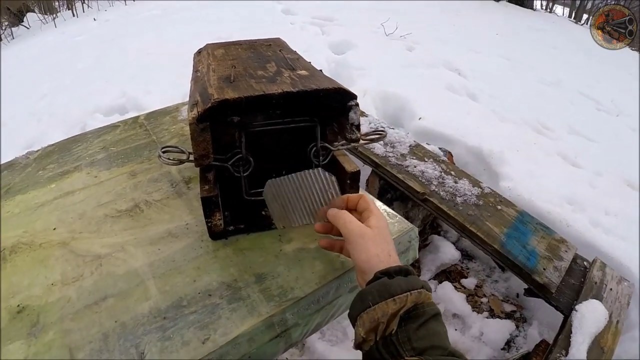 Отзыв о капкане КПЯ-120 после сезона охоты на куницу (Будни охотника и рыбака) смотреть онлайн