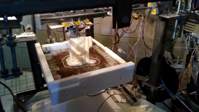 Самодельный 3d принтер. Статуэтка. Ошибки печати. смотреть онлайн