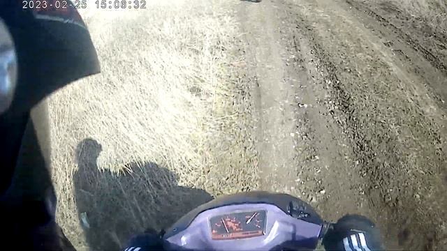 New! покатушка на скутере и питбайке! Большие горки