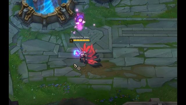 Spirit Blossom Ahri Emote (in game) смотреть онлайн