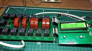 Строим автоматический антенный тюнер на 300-500 Вт. Часть 2 -  первое включение, проверка работы.