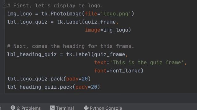 Python 039 - Swapping between frames смотреть онлайн
