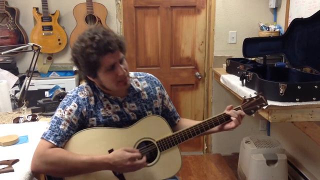 Shane Dar on his handmade Madsen Guitar смотреть онлайн