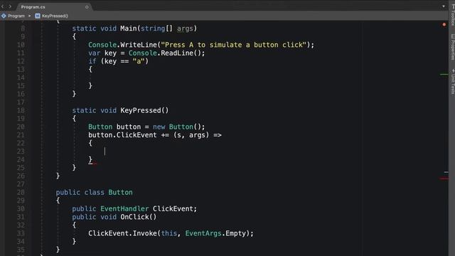 C# Tutorial: Events/Event Handlers смотреть онлайн