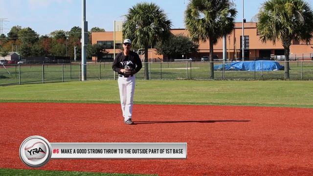 Baseball: Shortstop -Fielding a Ball Hit to Your Right with a Circle Thru Pick смотреть онлайн