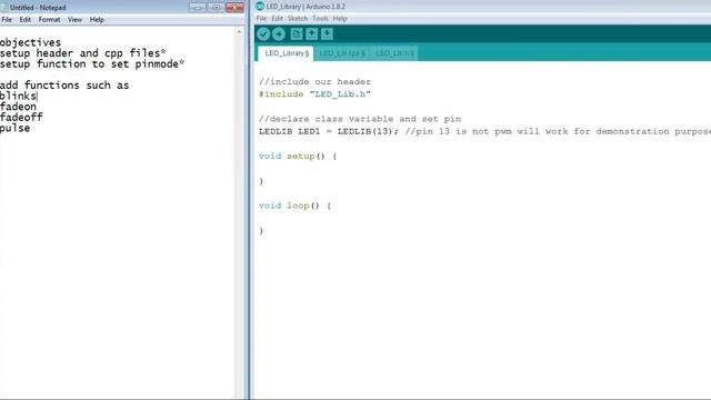 Arduino Tutorial: How To Write A LED Library смотреть онлайн