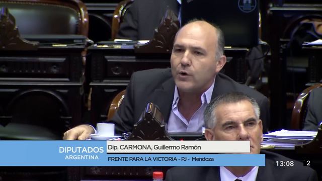 Diputado Carmona Guillermo Ramón - Sesión 06-12-2016 смотреть онлайн