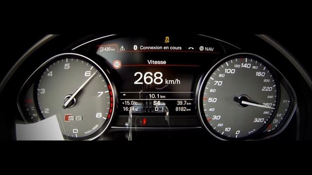 Audi S8 Plus Acceleration & Top Speed (0-307km) смотреть онлайн