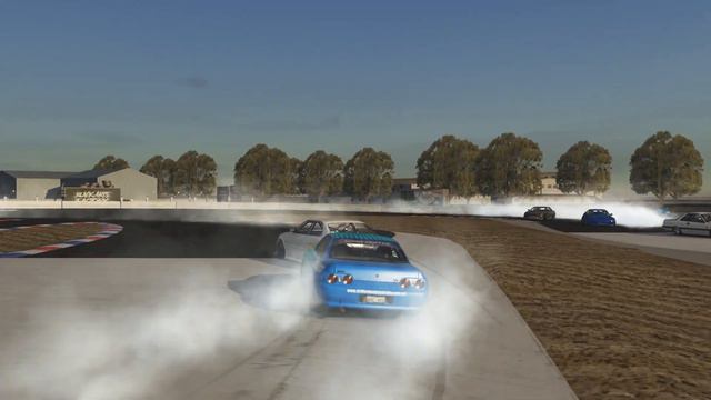Archerfield track in the 300hp ADC Cars Assetto Corsa Tandems смотреть онлайн