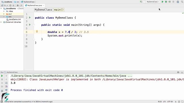 Java Arithmetic Operators. Java Tutorial for Beginners #3.2 смотреть онлайн