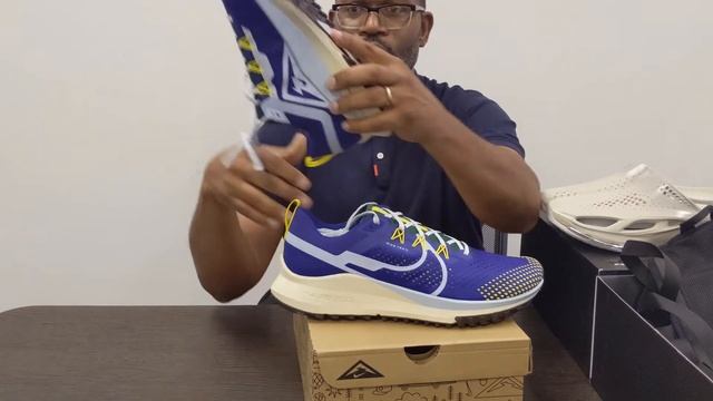 Nike React Pegasus Trail 4 Deep Royal Blue/Celestine Blue DJ6158-400 смотреть онлайн