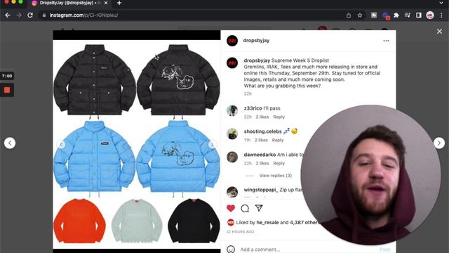 Supreme Week 5 Droplist смотреть онлайн