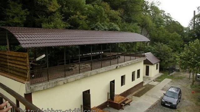 Гостиница «Абхазский дворик», Абхазия, п. Цандрыпш смотреть онлайн