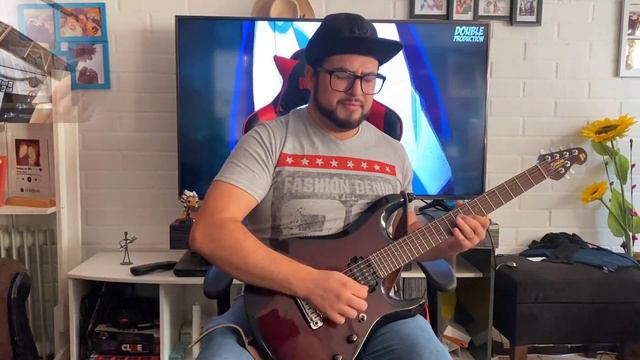 Demon Slayer: Kimetsu no Yaiba OP "LiSA - Gurenge" guitar cover. смотреть онлайн