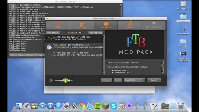 How To Install Feed The Beast Launcher v1.4.2 (For Mac) смотреть онлайн