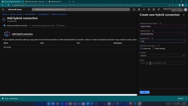 App Service Hybrid Connections | Azure Relay | SQL Server | On-Premise to Cloud смотреть онлайн