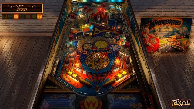 Whirlwind (Williams 1990) | Visual Pinball X | Table Snapshot (Desktop Mode) смотреть онлайн