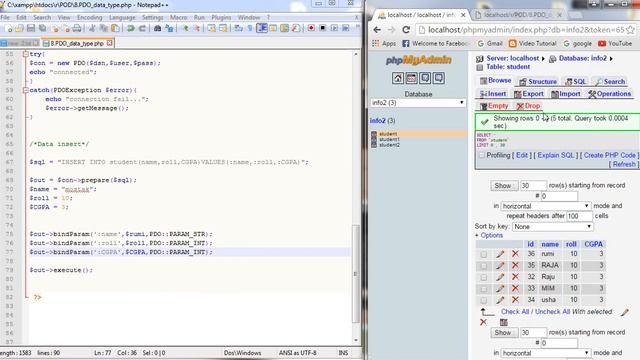 8 PDO data type смотреть онлайн