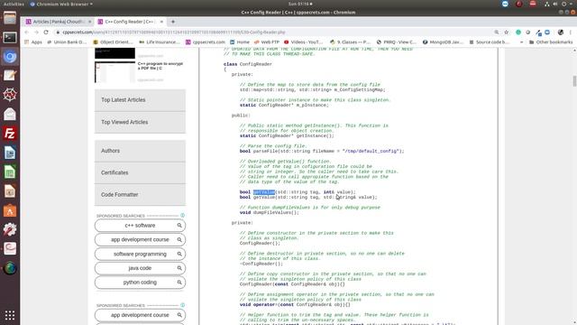 C++ Config Reader смотреть онлайн