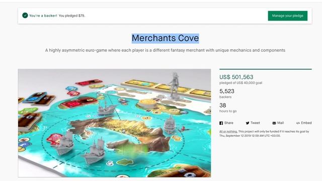 Merchants Cove - Предварительный обзор ассиметричной игры "Merchant's Cove" ("Бухта торговцев") смотреть онлайн