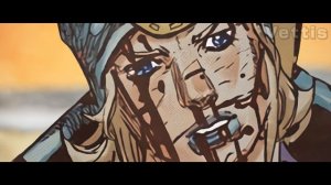 Johnny VS Valentine | Extended JoJo Manga Animation「ジョジョの奇妙な冒険」【4K】