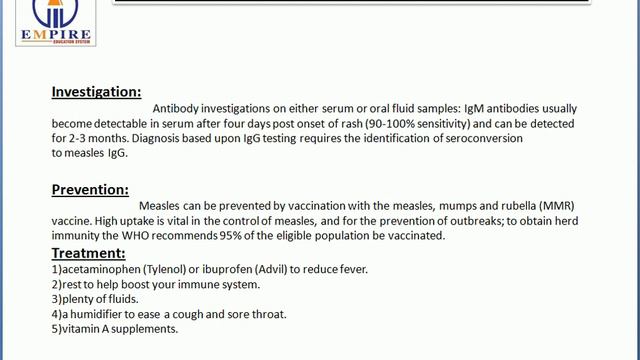 Disease class Mumps and Measles смотреть онлайн