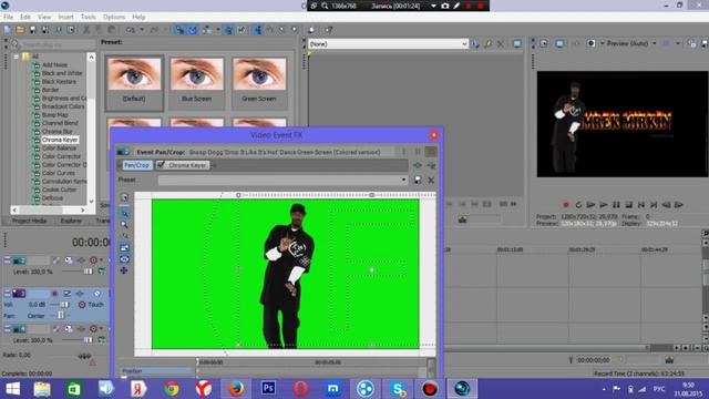 Как наложить футаж на картинку видео в Sony Vegas Pro смотреть онлайн