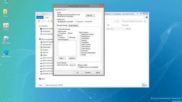 Como Resolver o Erro do Roblox e Etc, instalation requires directx 11 feature level 10 or grater. смотреть онлайн