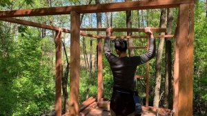 Дом на дереве для выживания в лесу своими руками