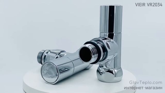 Угловой кран для полотенцесушителя 1/2’’ х 3/4’’ VIEIR VR2034 смотреть онлайн