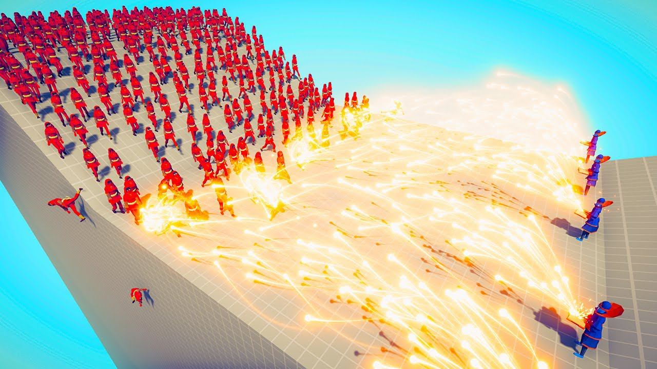 100x PEASANT Vs 5x GOD | TABS - Totally Accurate Battle Simulator