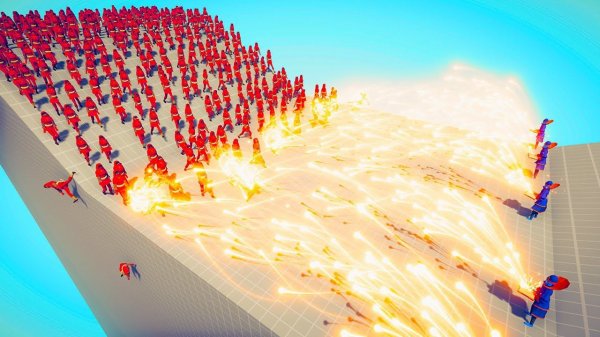 100x PEASANT vs 5x GOD | TABS - Totally Accurate Battle Simulator