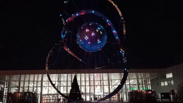 ТПУ Нижегородская. "Московские кольца" скульптура . (2 часть) смотреть онлайн