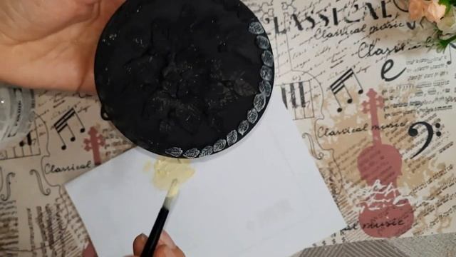 Шкатулка из баночки из под крема . Соленое тесто. смотреть онлайн