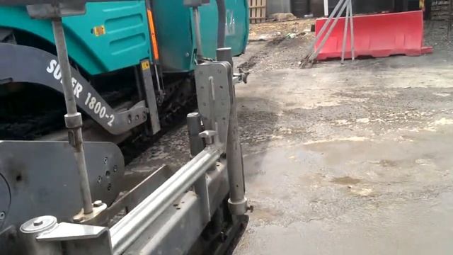 Асфальтоукладчик VOGEL SUPER 1800-2, обзор смотреть онлайн