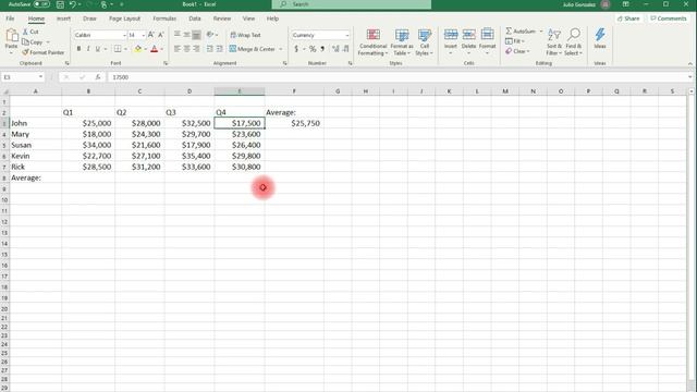 How To Calculate The Average In Excel смотреть онлайн