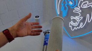 Угольный фильтр для воды НАША СТАЛЬ обзор, магистральный проточный SL10, BB10, BB20