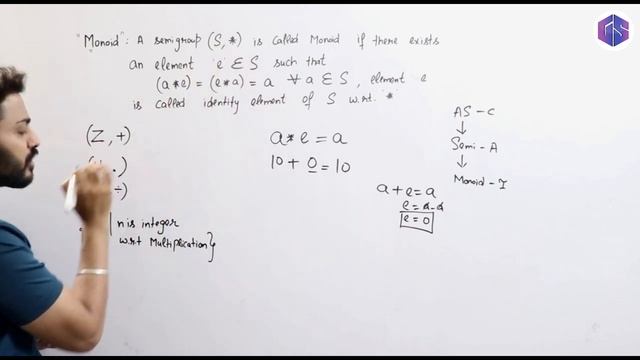 Monoid in Discrete Mathematics | Group Theory смотреть онлайн