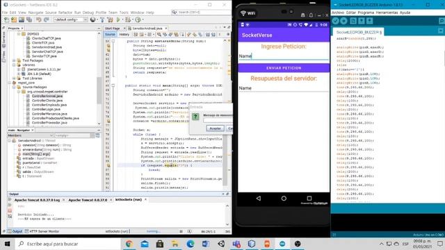 Sockets java +android+arduino смотреть онлайн