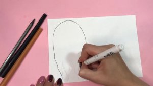 Парик для бумажной куклы / Как нарисовать волосы кукле / DIY paper doll / How to make hairstyles