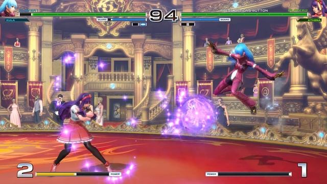 LEVEL 5 - Kula Diamond VS Athena Asamiya - The King of Fighters XIV KOF 14 Battle Match смотреть онлайн