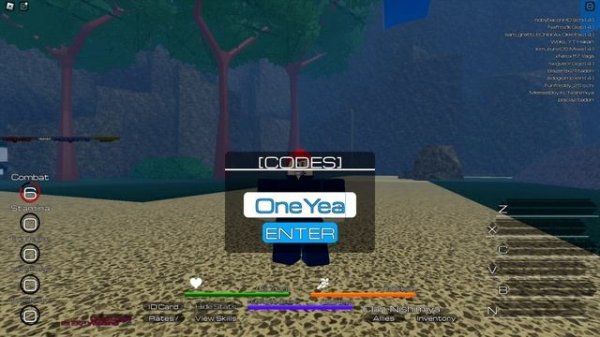 ALL NEW CODES FOR JUJUTSU CHRONICLES ON ROBLOX